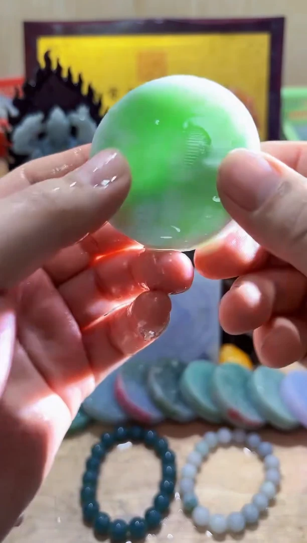 未镶嵌挂件翡翠A货常璀6842