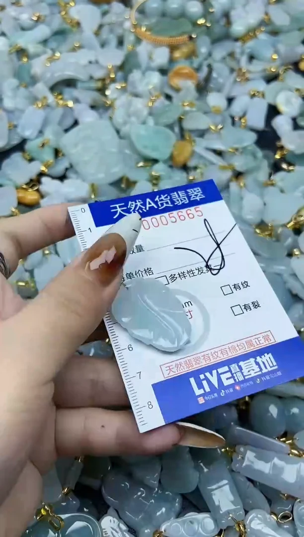 【闪购商品】翡翠颈饰未镶嵌天然A货翡翠