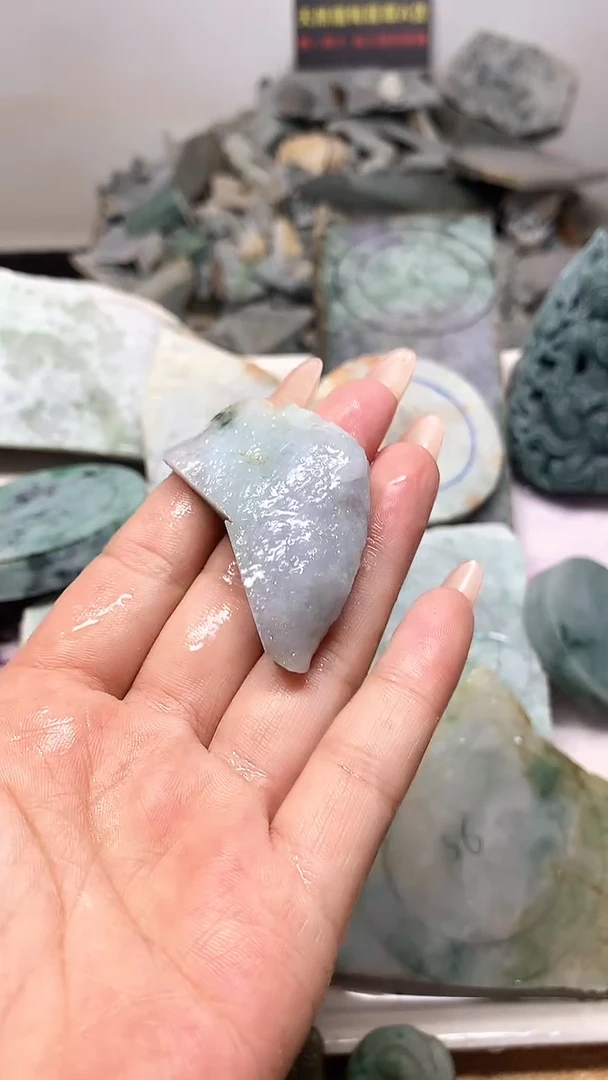 裸石翡翠天然缅甸翡翠A货23