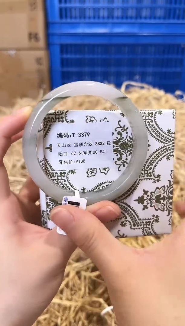 未镶嵌手镯石英质玉T-3379