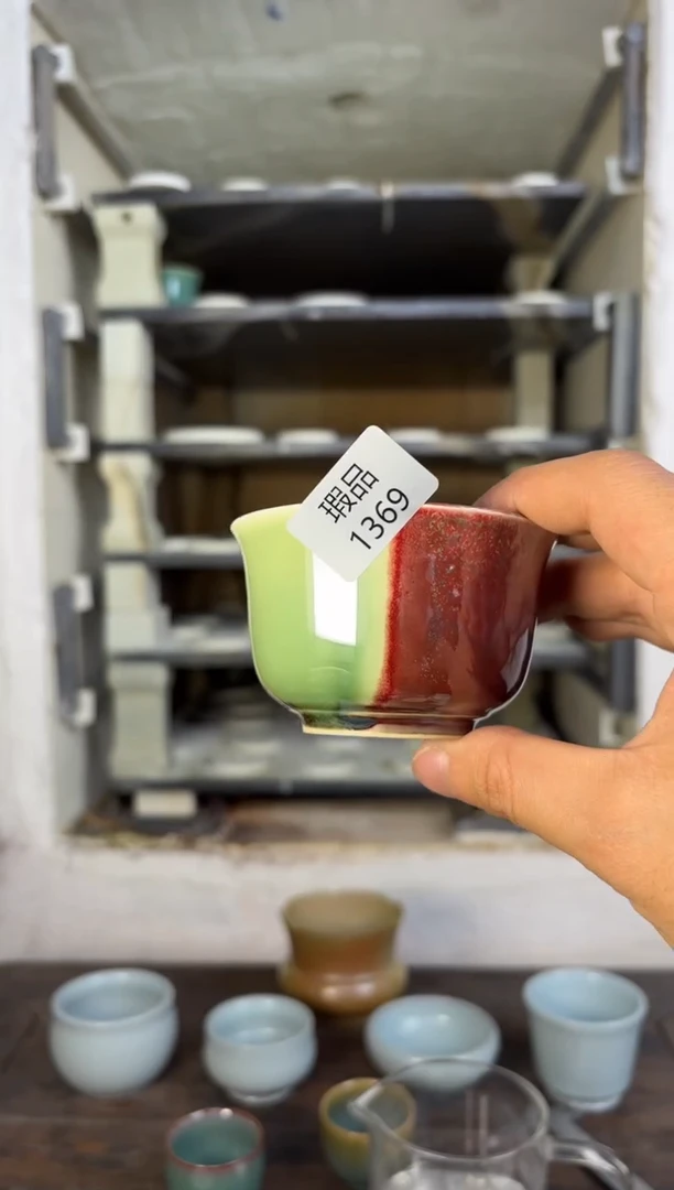 【闪购商品】摆件钧瓷窑变精品茶器