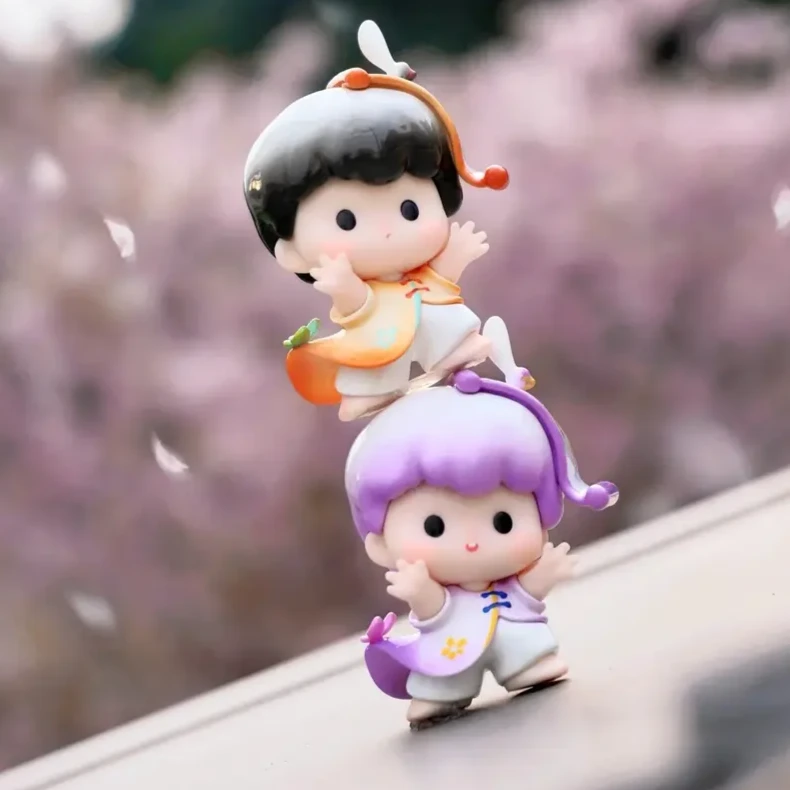 【代拆】ZOZO&YOYO左右逢源系列mini盲盒潮玩可爱摆件