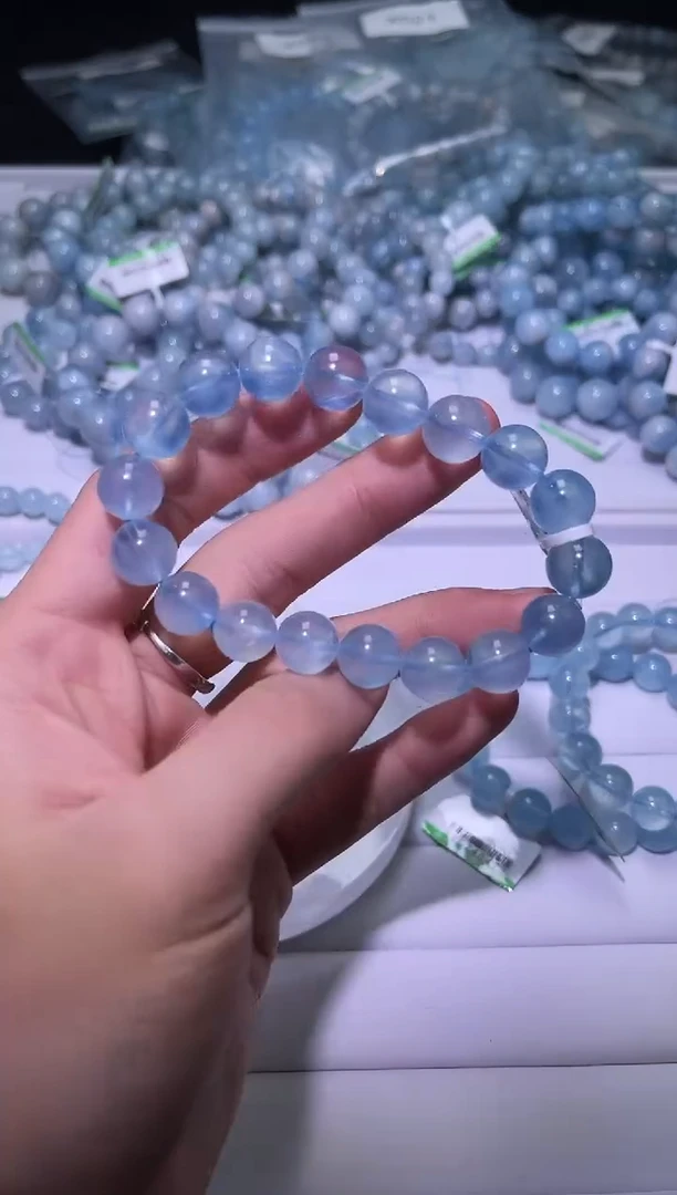 1海蓝宝石（处理）X023-海蓝宝单圈-多样性发其一