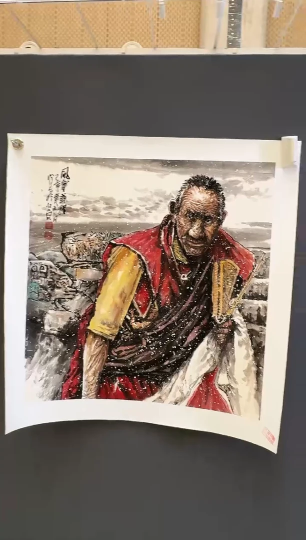 国画88文联原作众合郝凤先老师作品