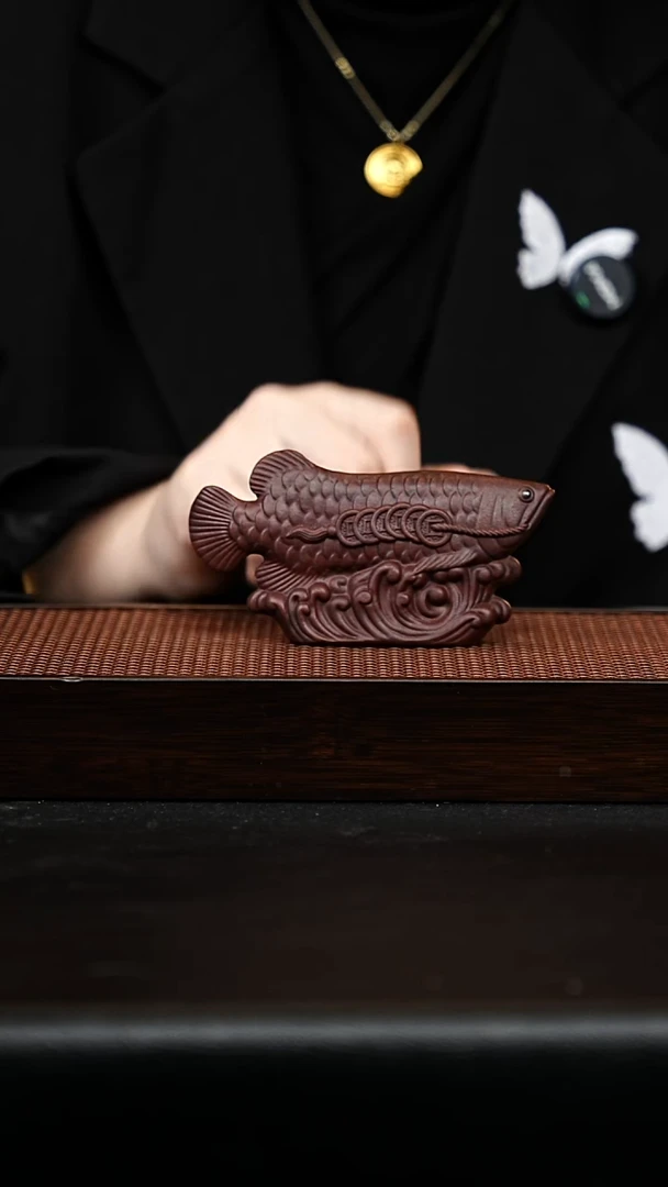 紫砂茶宠茶宠鱼