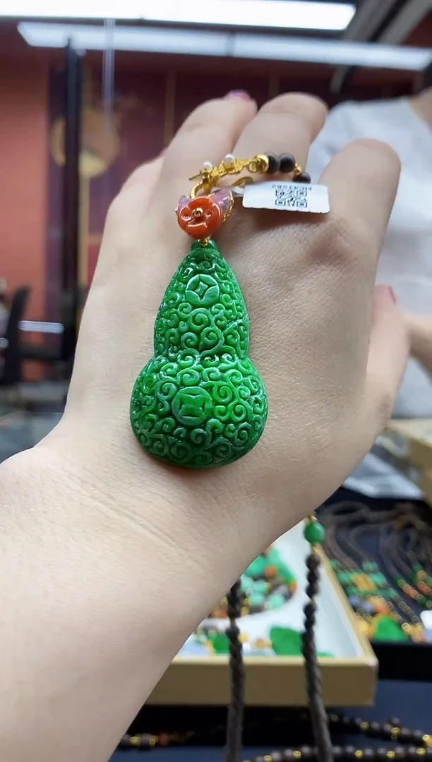 颈饰未镶嵌翡翠翡翠吊坠