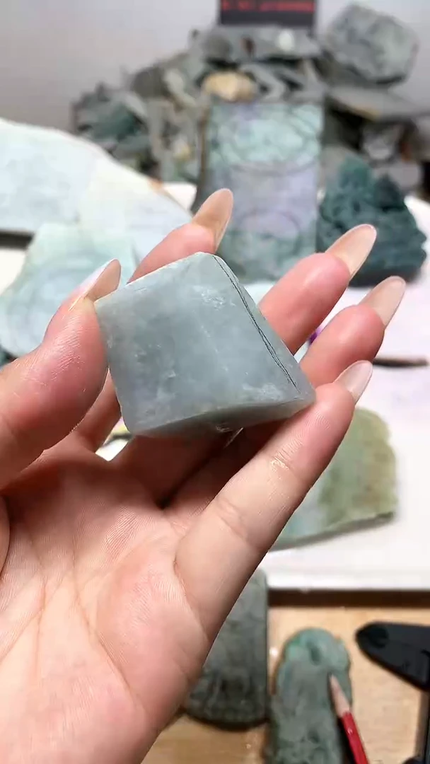 裸石翡翠天然缅甸翡翠A货61