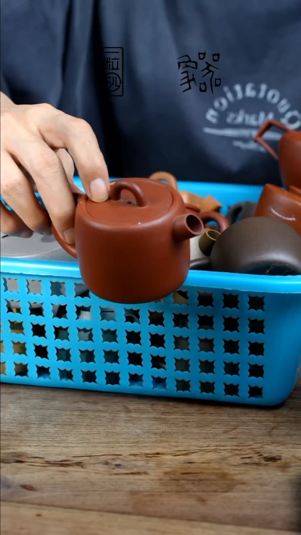 茶壶紫砂微瑕朱泥大熙