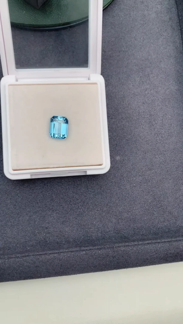 【闪购商品】海蓝宝石裸石未镶嵌5.8ct海蓝宝
