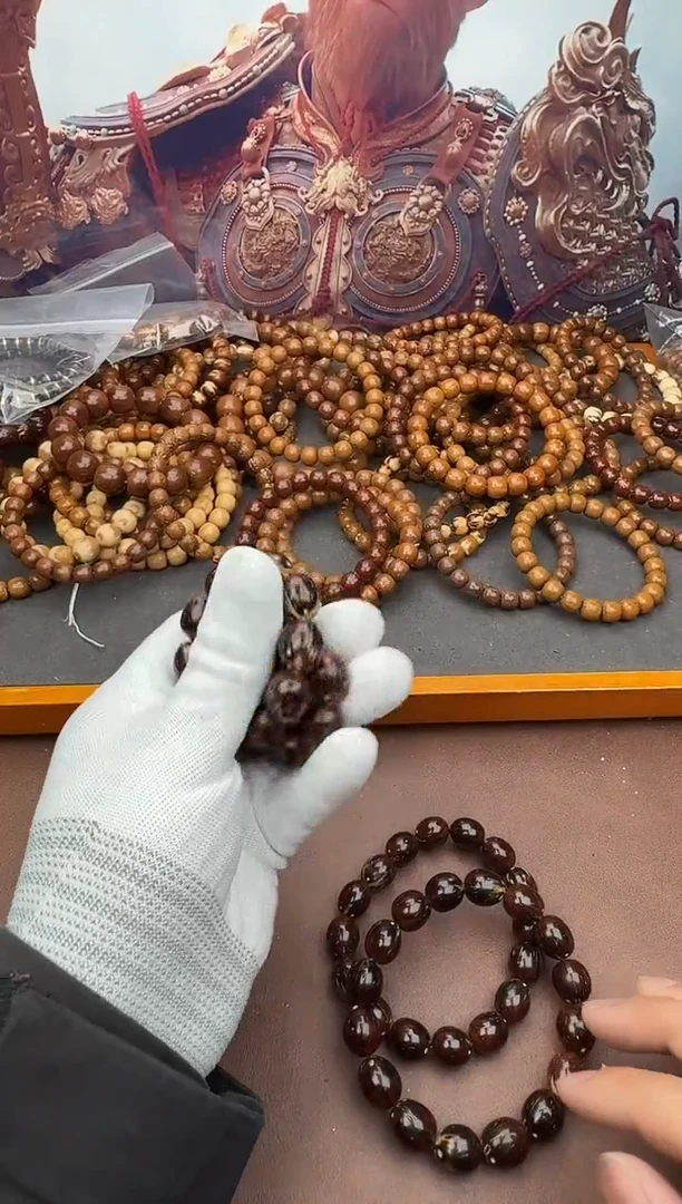 手串紫金鼠1号枣珠