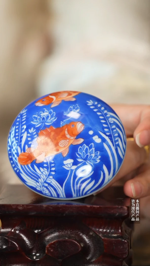 摆件陶瓷新华网瓷-含月阁13