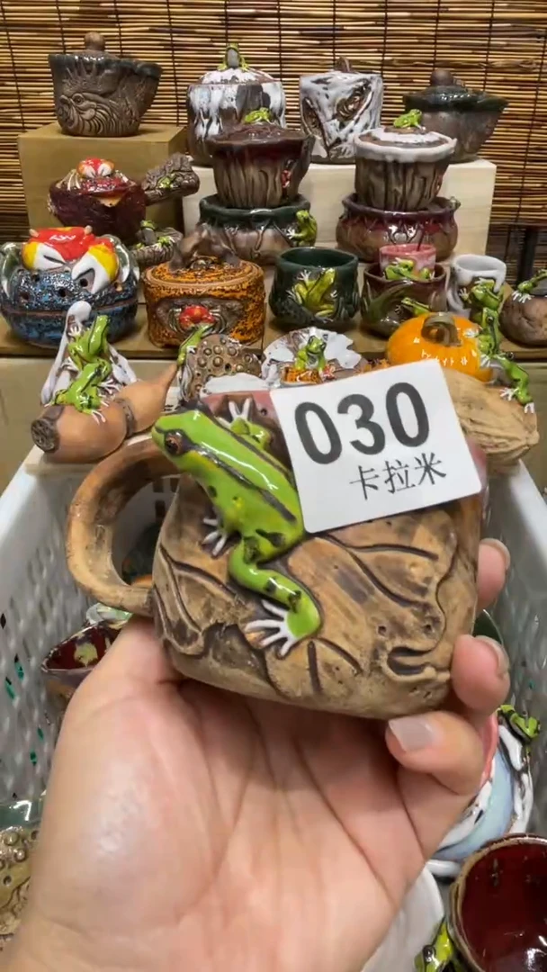 9****亿030精美粗陶手工柴烧