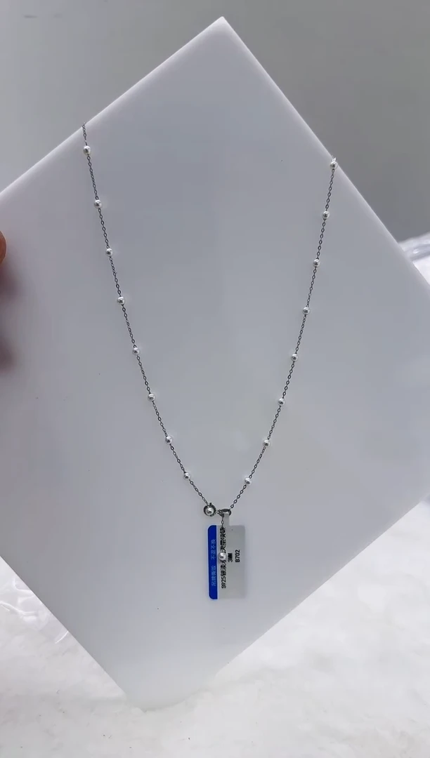 【闪购商品】淡水珍珠DA银S925镶嵌b702 满天星项链3