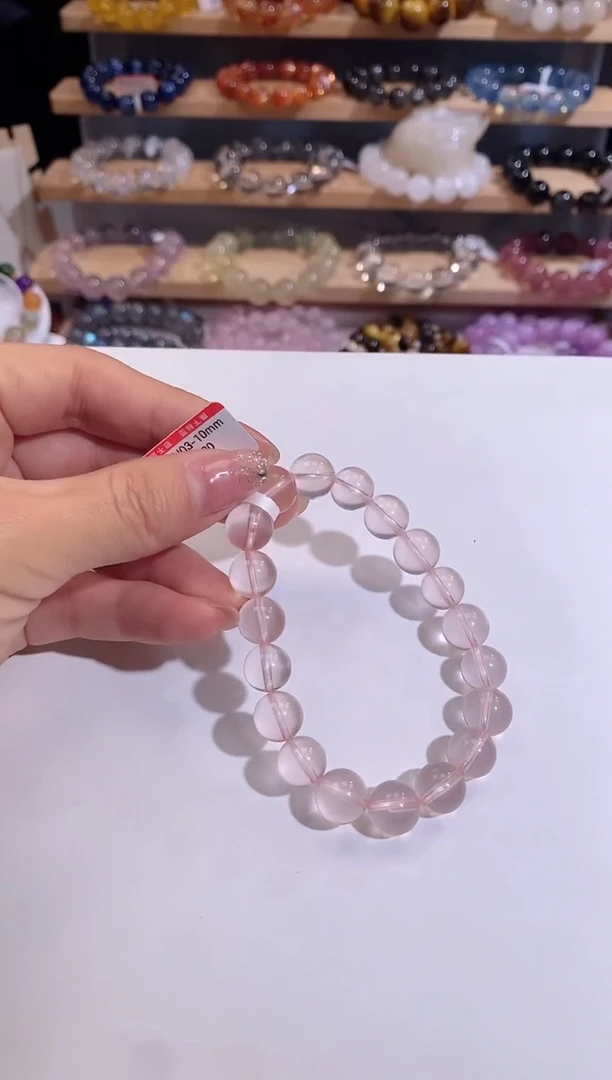 【闪购商品】水晶手链未镶嵌10mm手链