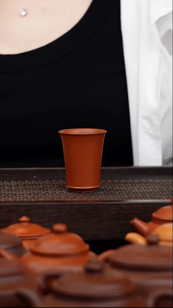 茶壶紫砂朱泥铃铛杯 用券