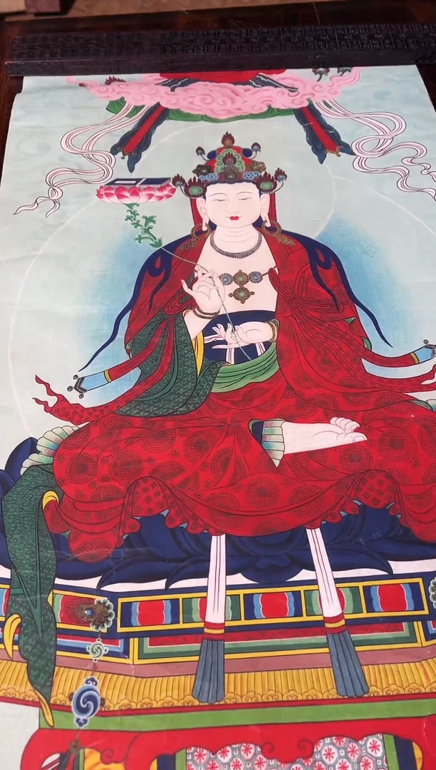 卷轴画东东唐卡tk16