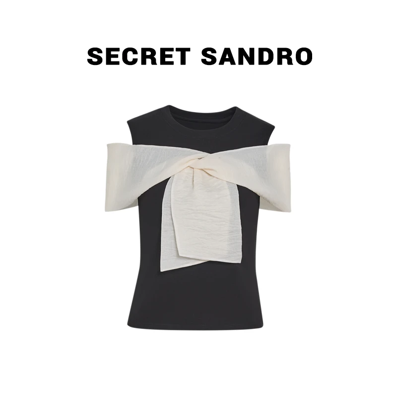 【夏装韩佳人】【Secret Sandro】楚楚 小衫 S55293026Q