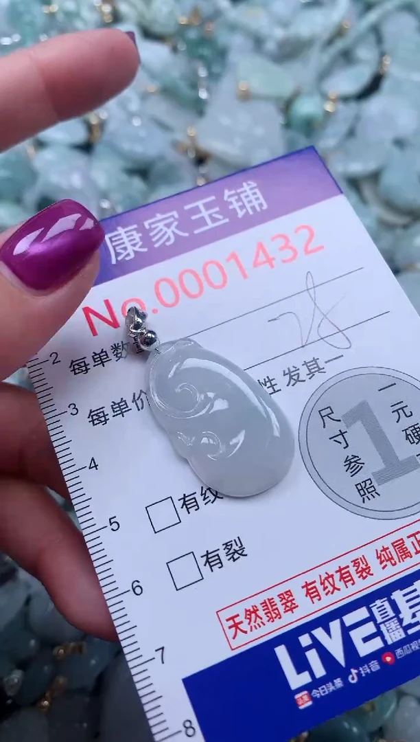 颈饰未镶嵌翡翠1432