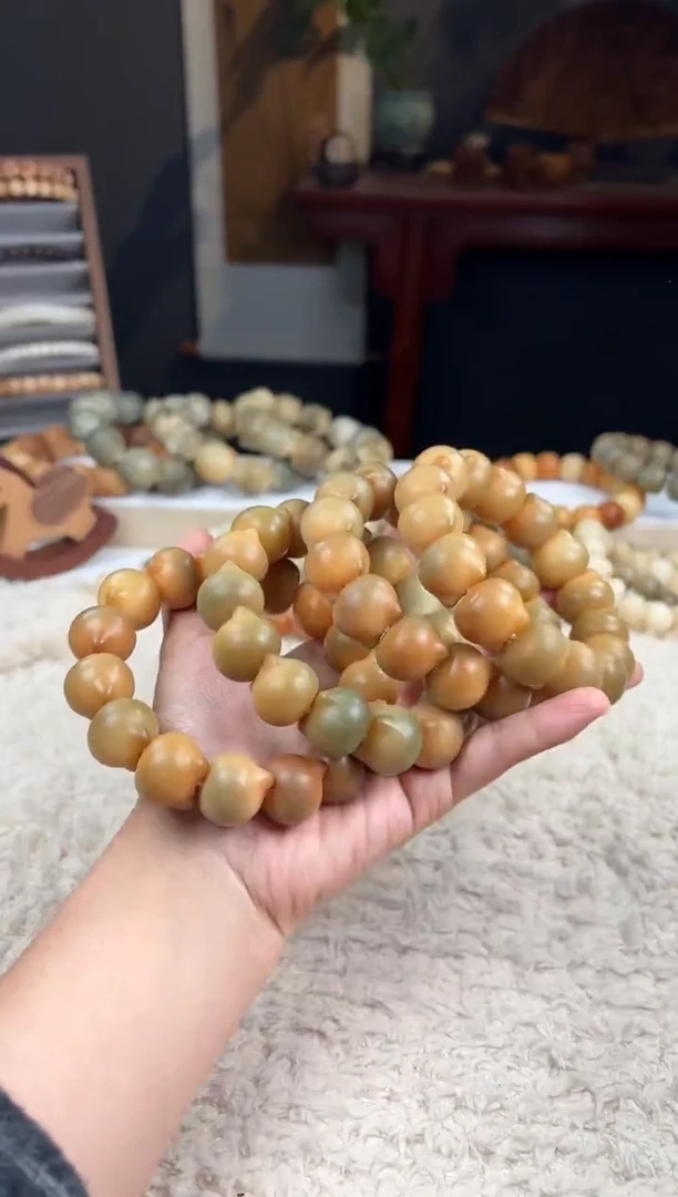 【闪购商品】菩提根/象牙果手串1.9瑕疵不挑（333）