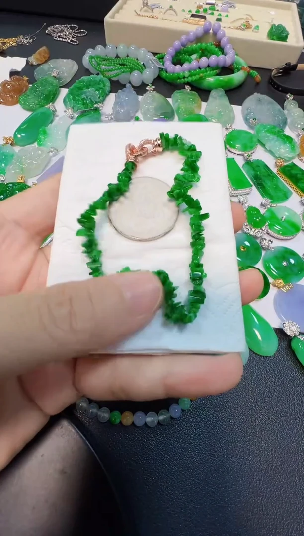 未镶嵌手链翡翠520