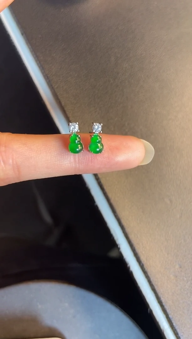 吊坠(不含链)银S925镶嵌翡翠1