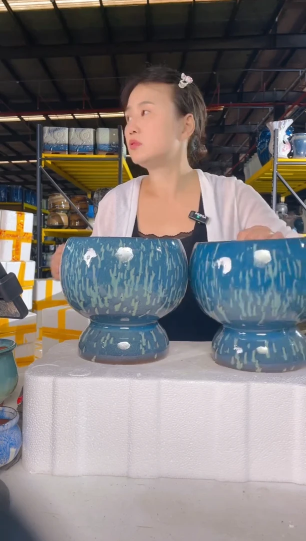 宜兴紫砂粗陶花盆18/20