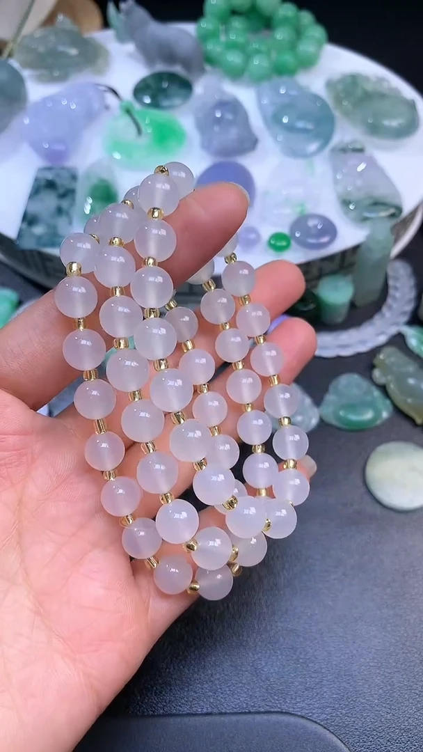 【闪购商品】玛瑙/玉髓手串未镶嵌玉髓多样性发一组