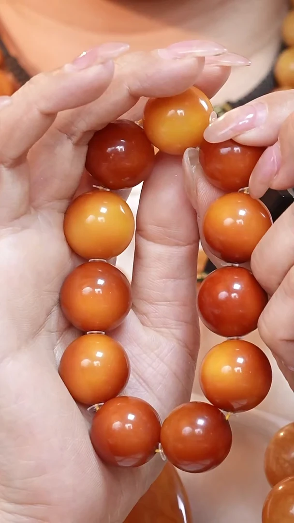 蜜蜡颈饰未镶嵌111  2299天然蜜蜡珠宝奇石云端妖孽全部保真