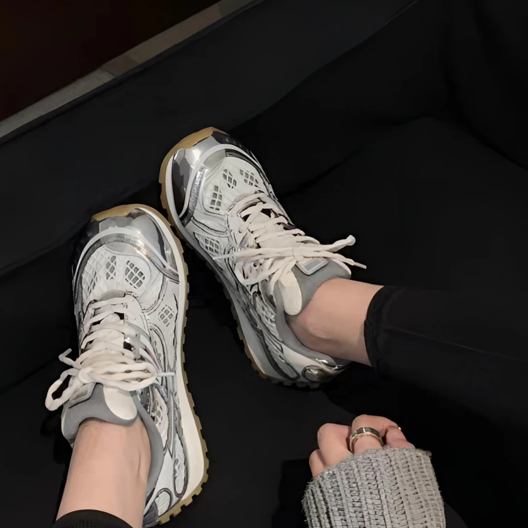 【虫虫闪灵】德训升级阿甘鞋运动鞋厚底透气休闲ins款百搭潮鞋