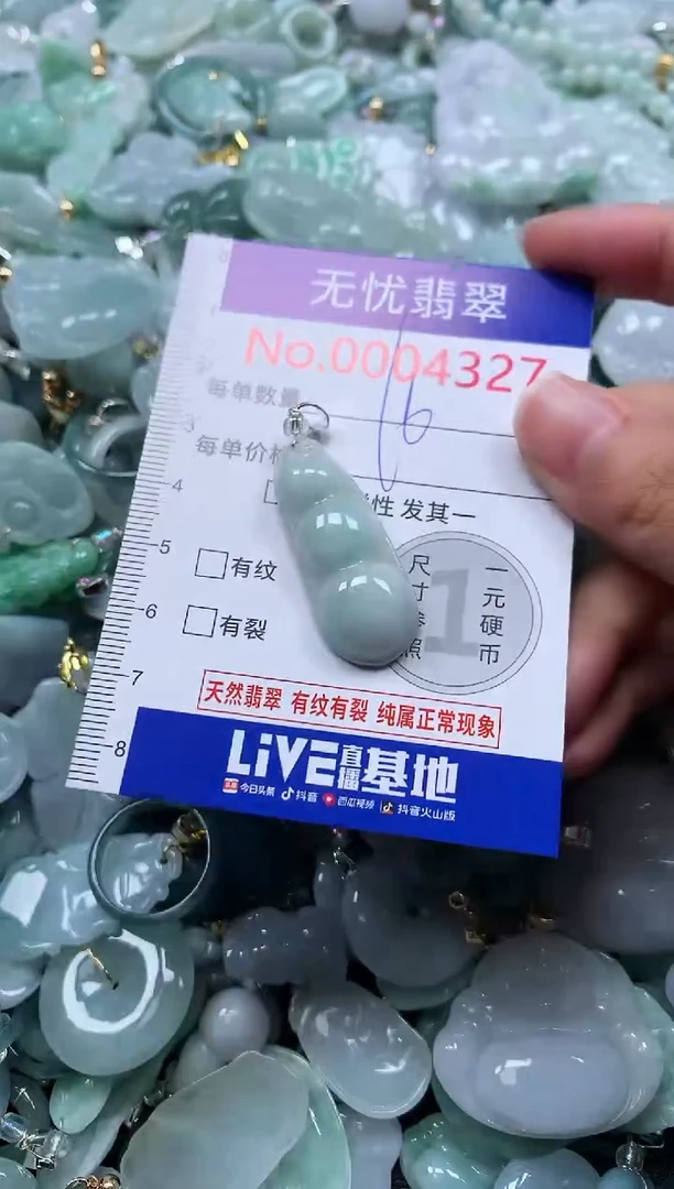 颈饰未镶嵌翡翠4327