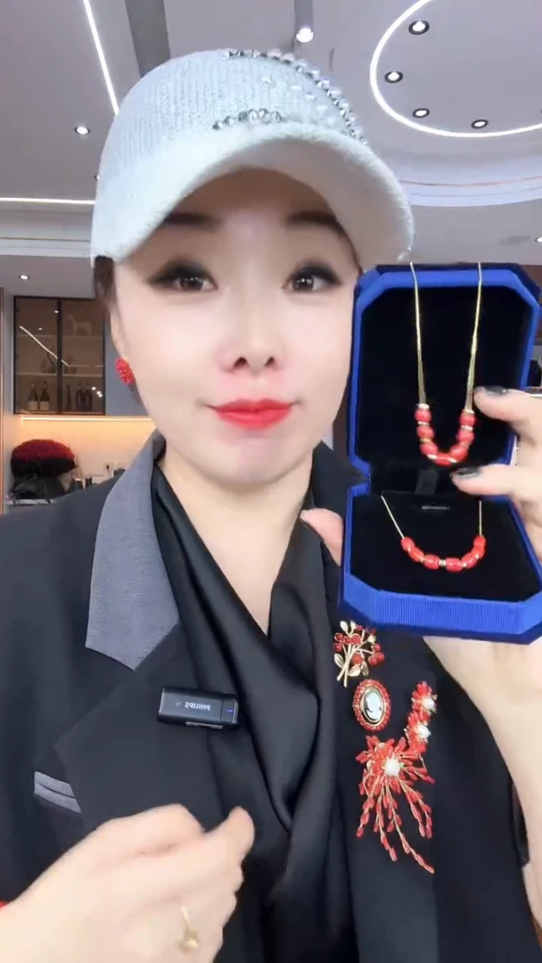 桶珠款 路路通 笑脸 项链