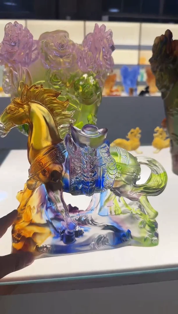 手工艺品琉璃马上有钱