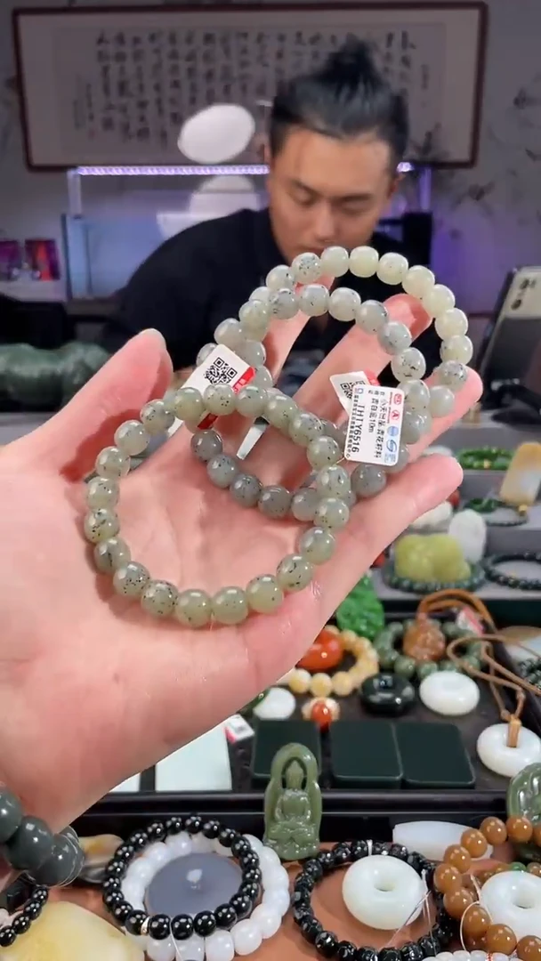 手串未镶嵌和田玉 多样性发一件THTY6516