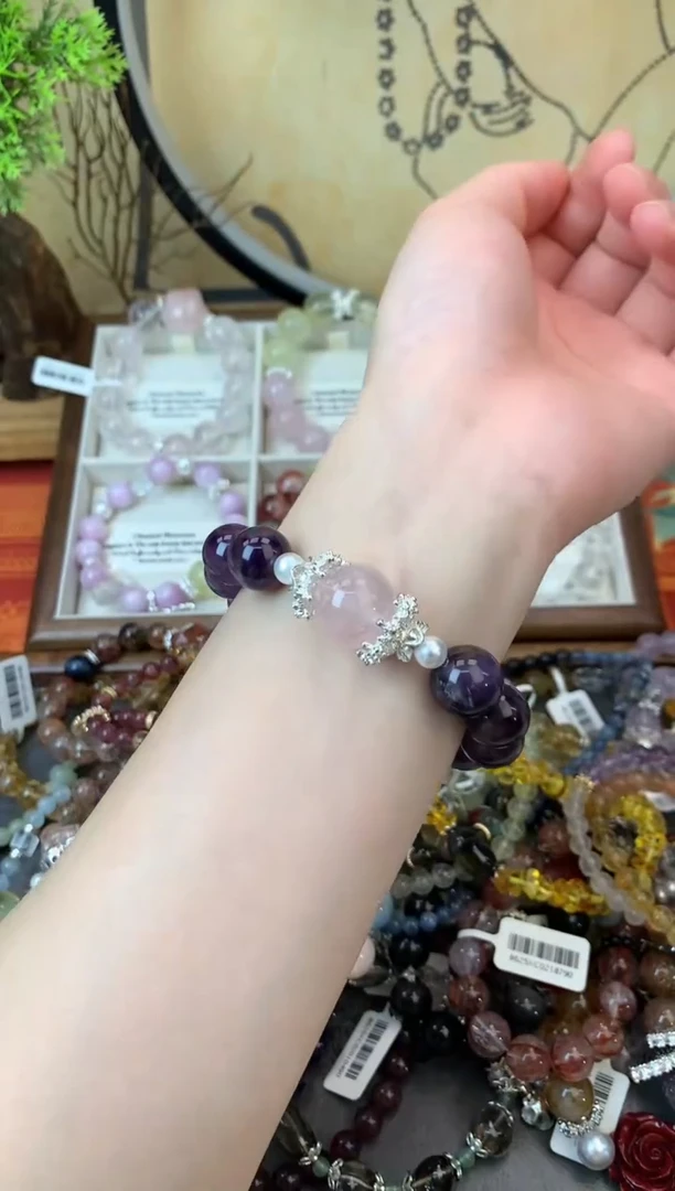 【闪购商品】紫晶手链未镶嵌115手串