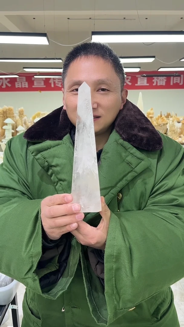 【闪购商品】水晶柱子未镶嵌天然多样性发一