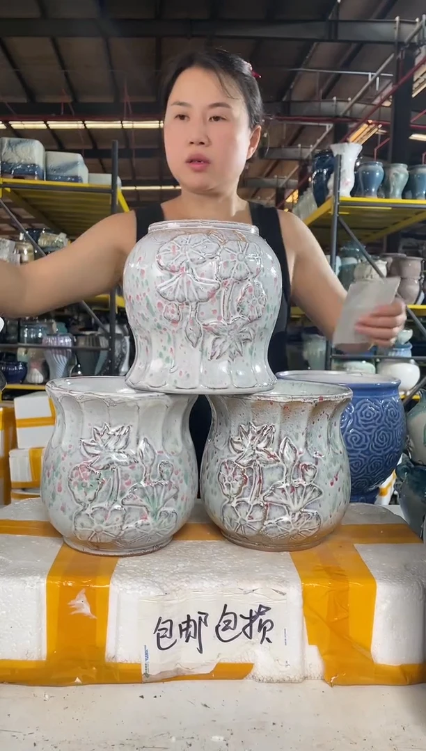宜兴紫砂粗陶花盆15/26
