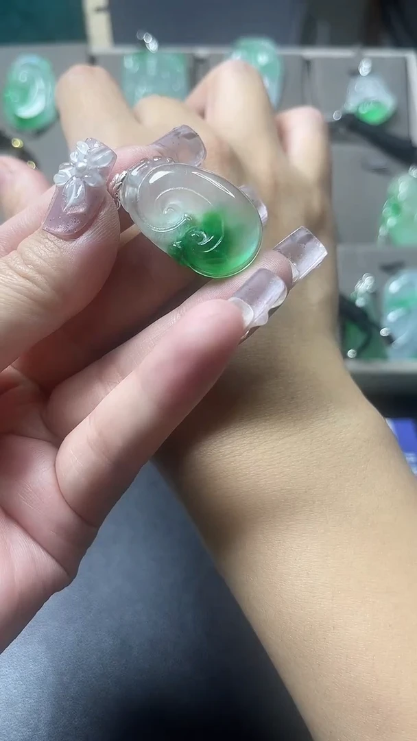 颈饰未镶嵌翡翠  所见即所得 一图一物