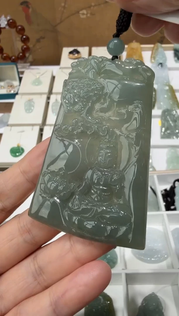 未镶嵌挂件翡翠A货翡翠多样性孤品