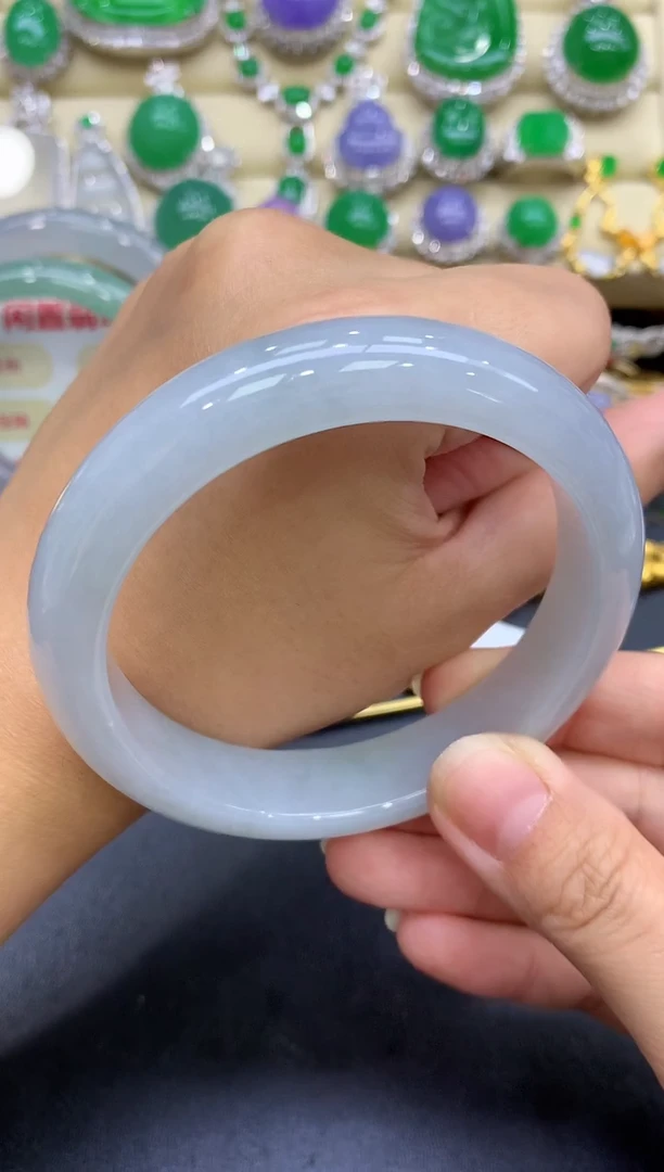 未镶嵌手镯翡翠296-中国好珍宝