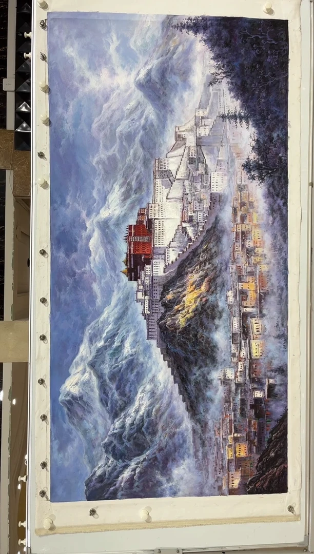 油画商老师油画10