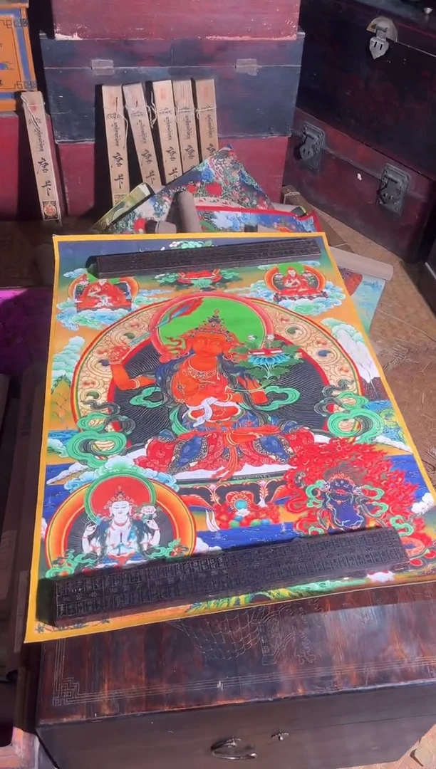 卷轴画旭子唐卡tk160