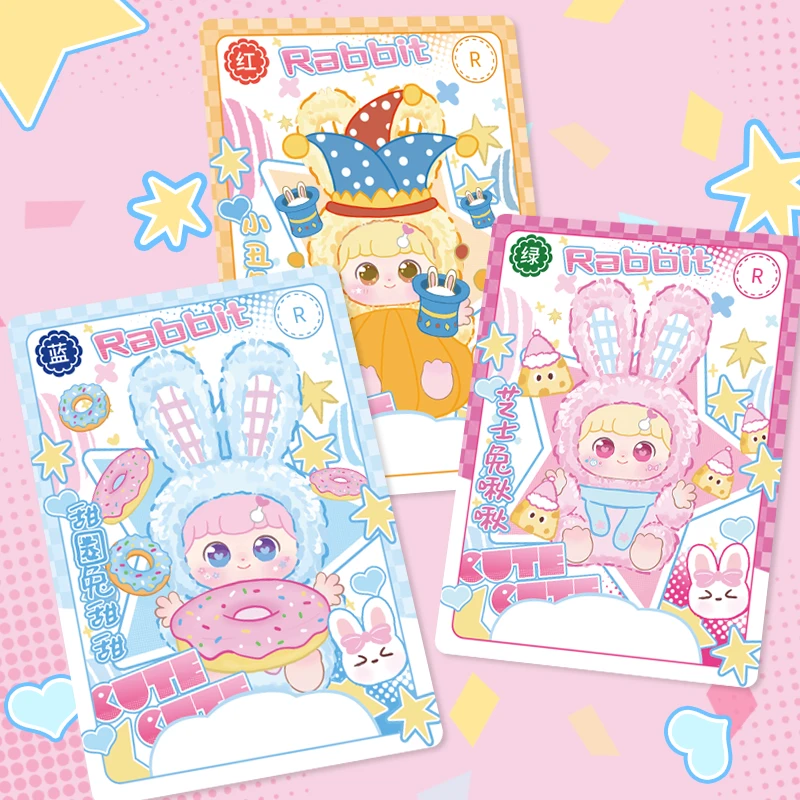 【拆盒拆袋】欧口袋朋友-福福招财快乐时刻潮玩收藏卡