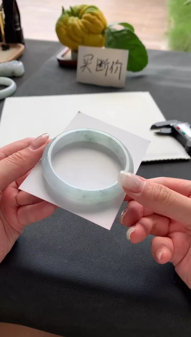 未镶嵌手镯翡翠54正圈Y3047买断