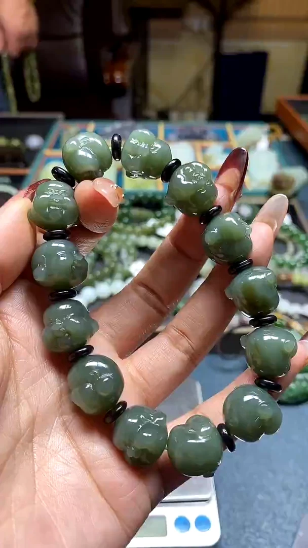 颈饰未镶嵌和田玉多样性拍一发一