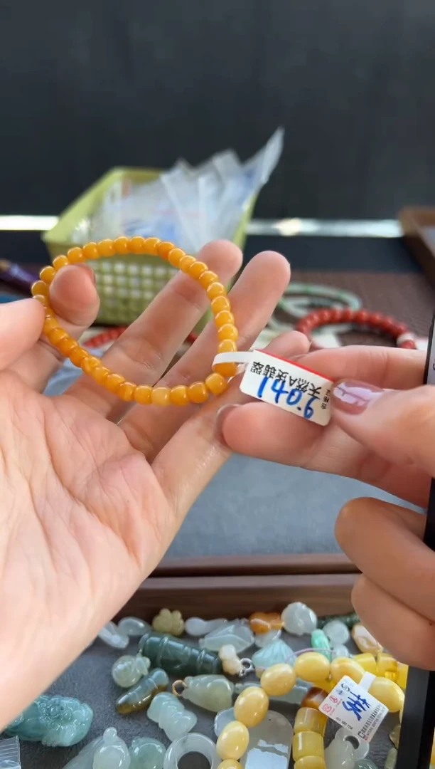 【闪购商品】蜜蜡手串未镶嵌606买断