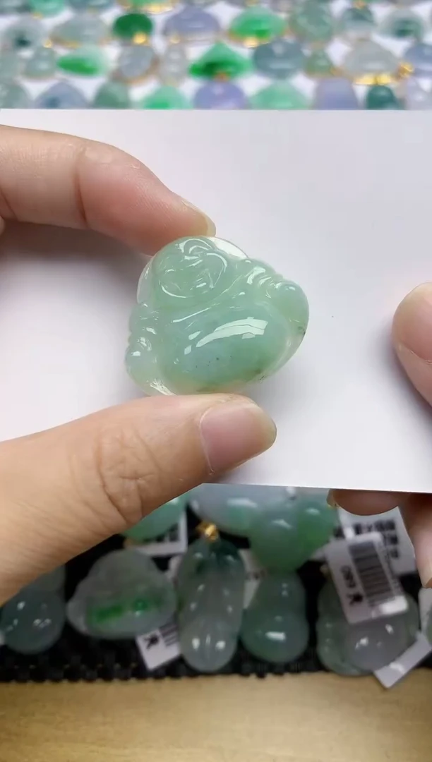 翡翠未镶嵌颈饰天然翡翠A货