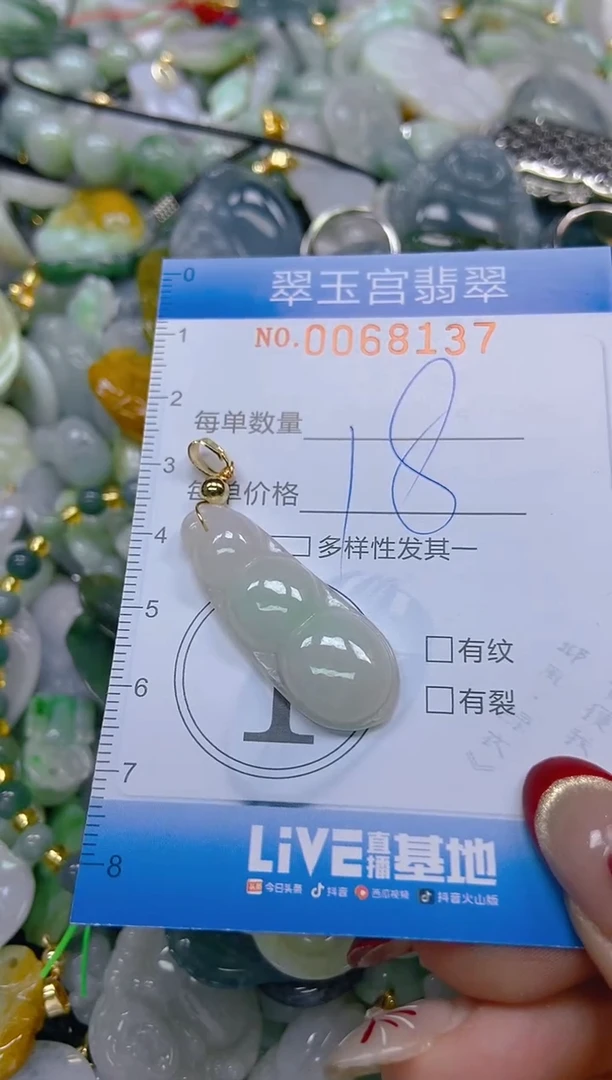 【闪购商品】翡翠颈饰未镶嵌闪购0068137