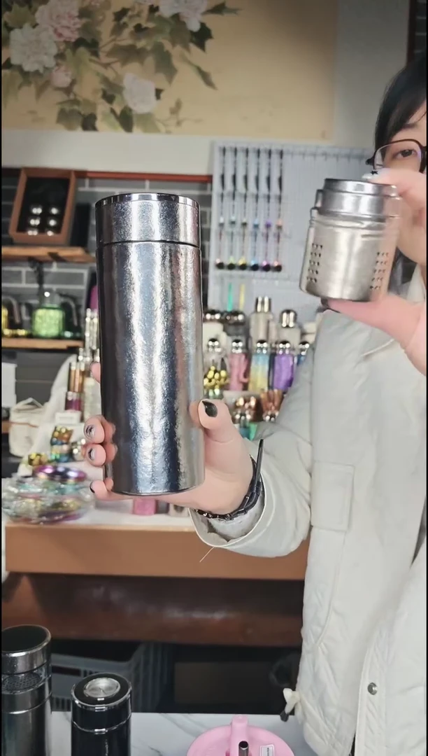 钛合金孤品纯钛直杯送茶滤