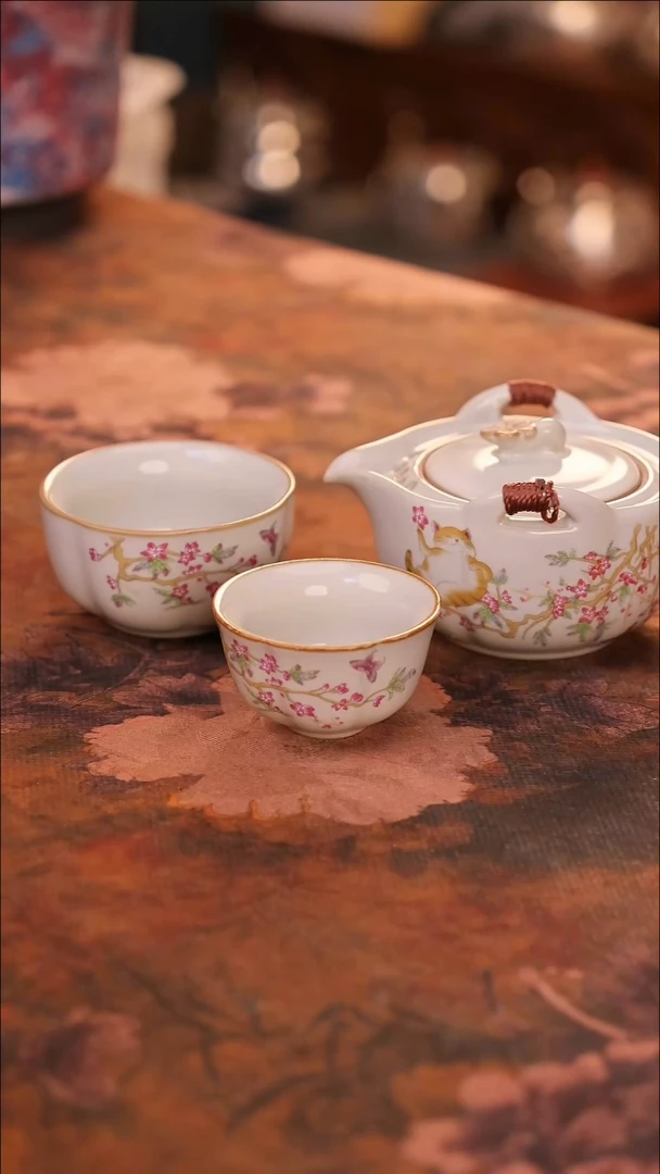 【闪购商品】陶瓷茶具（无礼盒无茶盘）@@A11759