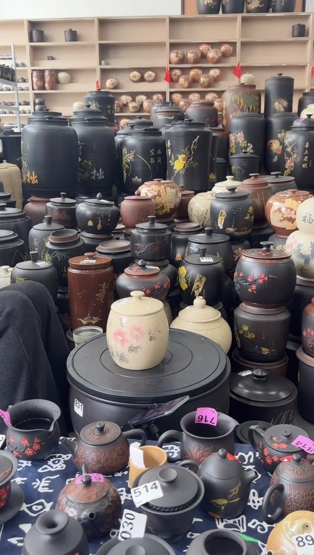 罐瑕疵茶叶罐   白泥   762